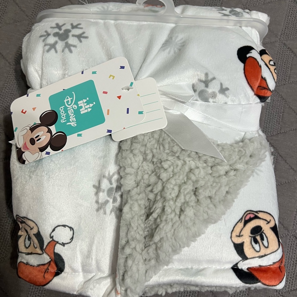 Disney Baby Mickey Mouse Plush Blanket -